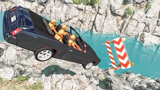 Water Car Splashes #2 - BeamNG DRIVE | SmashChan