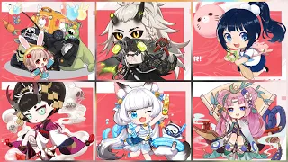 4th Anniversary Blessings from the VA's of Shikigami | Onmyoji Arena