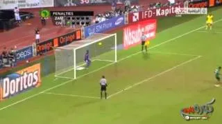 Zambia vs Ivory Coast Penalty Shoot out Final CAF Africa Cup 2012  12/02/2012