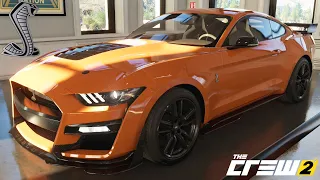 The Crew 2 - NEW 2020 Shelby GT500 Mustang - Customization, Top Speed, Review