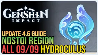 All Nostoi Region Hydroculus Locations Genshin Impact