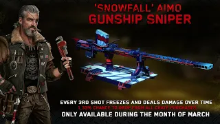 “Snowfall” AIMO  Gunship Sniper- March Weapon of the Month