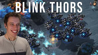 StarCraft II, but every unit has blink.