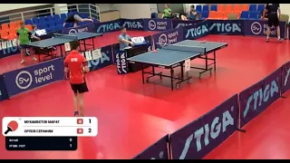 Marat Mukambetov vs Serafim Orlov | Table Tennis Russian Team Championship 2021