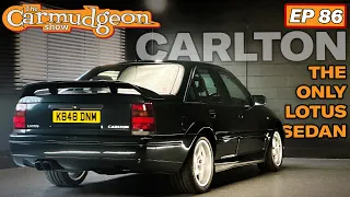Carlton! Lotus' Only-ever Sedan was Insane! — Carmudgeon Show Jason Cammisa & Derek of ISSIMI Ep 86