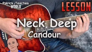 Neck Deep-Candour-Guitar Lesson-Tutorial-How to Play-Rhythm-Lead