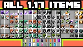 How to get ALL 1.17 New Items in Survival! Minecraft Cave Update