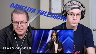 Daneliya Tuleshova Sings "Tears of Gold" - America's Got Talent 2020 (REACTION)