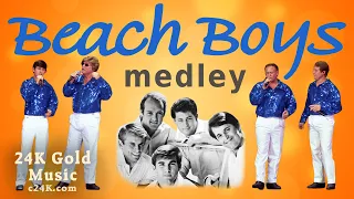 BEACH BOYS MEDLEY - 24K Gold Music - COVER Set - FUN Oldies Surfer Music LIVE Performance  60s HITS