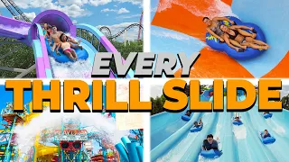 Every Thrill Slide at The Boardwalk Water Park at Hersheypark (With On-Ride Povs)