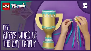 DIY | Aliya’s Word of the Day Trophy | LEGO Friends: The Next Chapter