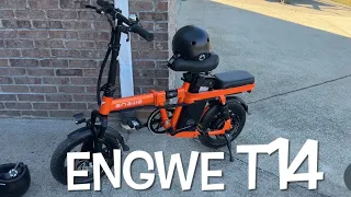 Engwe T14 e bike first ride and review