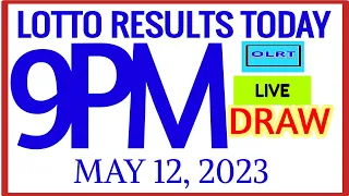 Lotto Results Today 9pm draw May 12, 2023 swertres results