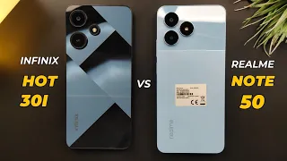 Realme Note 50 vs Infinix Hot 30i | Comparison & Speed Test |