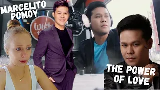 MARCELITO POMOY The Power Of Love CELINE DION COVER reaction