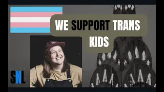 SNL being a trans ally for exactly 2 mins and 16 secs (with the cringe parts taken out)
