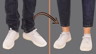 2 best ways how to hem jeans while keeping the original hem!