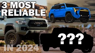 3 Most Reliable Trucks Available New In 2024 - 2 Toyotas And One Is A Turbo!