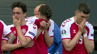 Euro 2020: Christian Eriksen tombe dans le terrain le match suspendu.