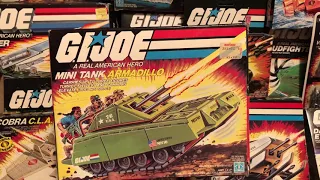 GIJoe Mini Tank Armadillo (1985) Hasbro 1980s 80sThen80sNow