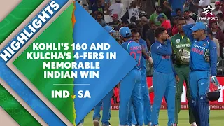 A Commanding Virat Kohli 100 & Spin Twins Kuldeep-Chahal Wreak Havoc | SA vs IND 3rd ODI 2018