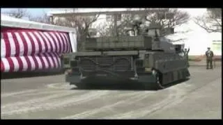 Drift! - Japan New MBT (Main Battle Tank) Type10 Tank Prototype (TK-X) New Test Video