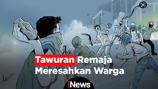 Sederet Aksi Tawuran Remaja di Bulan Puasa Resahkan Warga