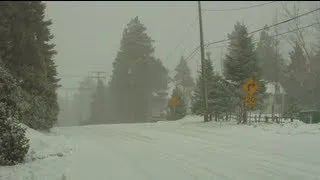 December 29, 2012 - Winter Snowstorm - Lake Arrowhead, CA