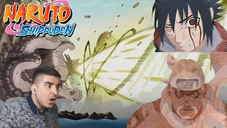 THE RAP GOD KILLER BEE!!!! NARUTO SHIPPUDEN EPISODE 143 REACTION!!! ( The Eight Tails Vs. Sasuke!!!)