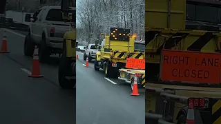 Whats at the end of this traffic jam? | #truckdriver #itiswhatitis #cdl