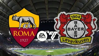 🎮EA FC 24_⚽ROMA vs BAYER LEVERKUSEN/🏆 EUROPE LEAGUE 1/2 FINAL