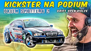 Kickster na podium! Od kuchni 2 runda Drift Open Kielce 2023 // Okiem Spottera #2