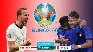 Euro 2020 EP13: Euro 2020 final 11 July 2021  England vs Italy at Wembley Stadium, London