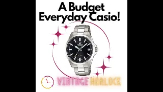 Casio Edifice EFV - The Perfect Everyday Watch for under $100