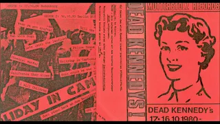 Dead Kennedys - Live in Rotenburg/Berlin SO36 17+16.10.1980 - Cassette (Mutterstolz Records 1981)