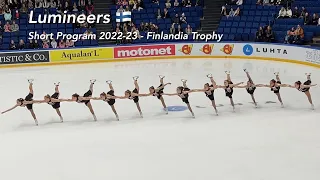 Lumineers - Short Program - Synchronized Skating Elite 12 - Finlandia Trophy