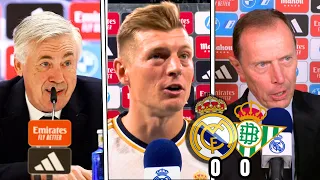 MIRA LAS REACCIONES DEL REAL MADRID TRAS EL EMPATE CONTRA EL BETIS 0 - 0 (NOTICIAS DEL REAL MADRID )