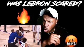 Was LeBron Shook? LeBron & Isaiah Stewart Have Serious Altercation REACTION