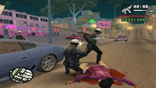 GTA San Andreas DYOM: False Cops