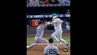 Giancarlo Stanton drilled him at 114 MPH