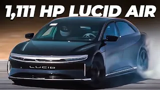 WORLD’s Most POWERFUL Sedan! 1111HP LUCID Air | Performance Testing