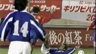 [サッカー JP] 【日韓戦】 小野伸二21歳 ダイレクトエンジェルパス