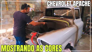 CHEVROLET APACHE| MOSTRANDO AS CORES E O SUPER MOTOR