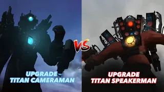 Upgrade Titan Cameraman vs Upgrade infected Titan Speakerman | skibidi toilet 56