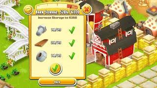 Increasing Barn Storage to 6350 | Hay Day Level 143 🥳