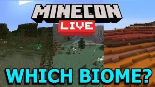 Minecon 2019 Biome Vote: Which Biome Needs Updating?