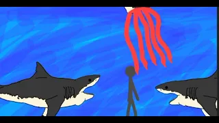 SHARK VS SHARKTOPUS VS OCTOSHARK (DC2) Drawing cartoons 2