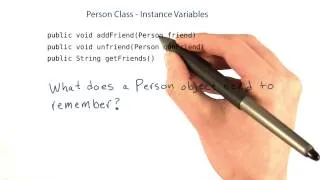 Instance Variables - Intro to Java Programming