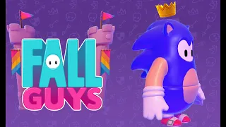 FALL GUYS - SONIC THE HEDGEHOG WINNING!!