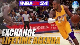 NBA 2K24 -  How to Complete the Welcome to MyTEAM Event Exchange - Exchange Lifetime Agenda